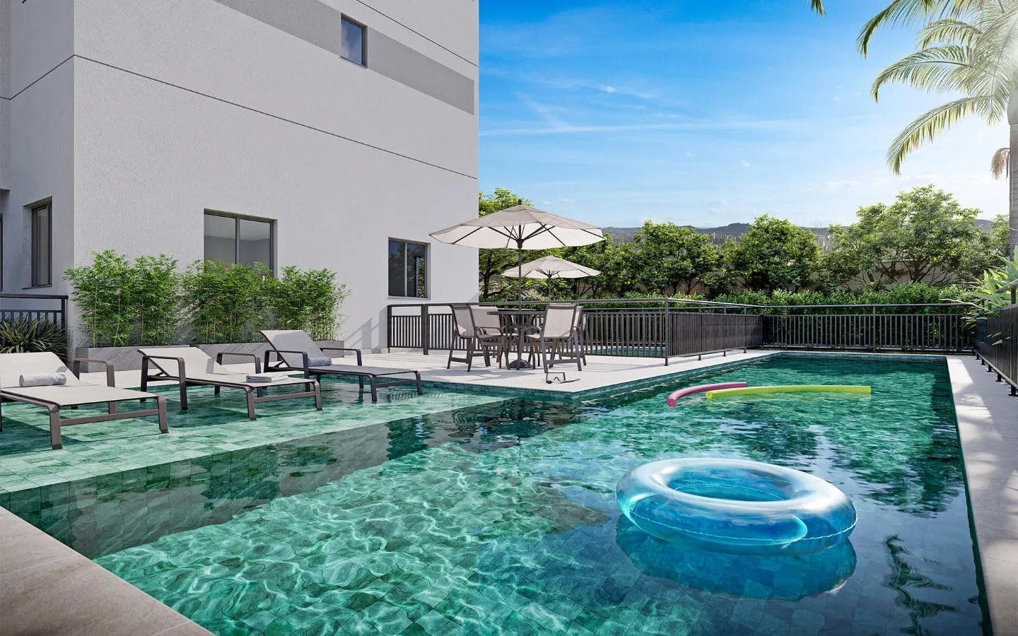 Piscina do empreendimento